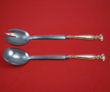 Romance of the Sea by Wallace Sterling Silver Salad Serving Set Modern Custom
