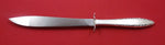 Lace Point by Lunt Sterling Silver Steak Carving Knife HHWS 10"