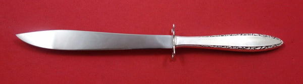 Lace Point by Lunt Sterling Silver Steak Carving Knife HHWS 10"