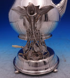 Blossom by Yvar Peterson Sterling Silver Tea Set 6pc Peace Lily Motif (#8816)