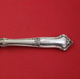 Saxon by Wallace Sterling Silver Roast Carving Fork HH WS 10 5/8" Heirloom