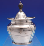 Hardy Brothers English Silverplate Tea Caddy w/ Wood Finial #7674 (#9228)