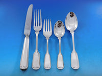 Fiddle Thread by Frank Smith Sterling Silver Flatware Set Service 64 pcs Dinner