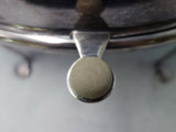English Silver on Copper Warming Dome with Stand c. 1800 8" x 1 1/2" (#5978)