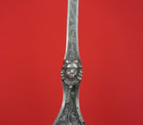 Dutch Sterling Silver Punch Ladle Pcd Strainer Date Mark 1893 Bird 3-D Face 12"