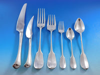 Smithsonian by Stieff Sterling Silver Flatware Set for 8 Service 59 pcs Dinner