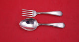 Coronet by Lunt Sterling Silver Baby Set 2-pc 4 1/4"