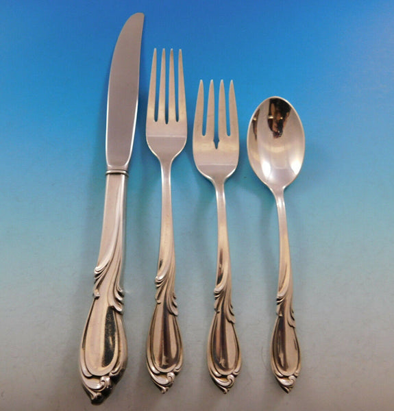 Rhapsody New by International Sterling Silver Regular Size Place Setting(s) 4pc