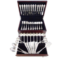 Florentine Lace by Reed & Barton Sterling Silver Flatware Service 12 Set 75 Pcs