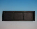 Contrast by Towle Sterling Silver Jewelry Box w/Ebony and 3 Dividers #24 (#4742)