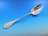Japanese by Tiffany and Co Sterling Silver Salad Serving Fork 10 1/8"