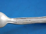 Lap Over Acid Etched by Tiffany Sterling Silver Regular Fork Flowers 7 1/4" #2
