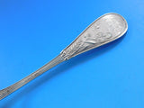 Japanese by Tiffany and Co Sterling Silver Ice Cream Spoon Rose GW Fluted 5 3/4"