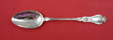 Violet By Whiting Sterling Silver Iced Tea Spoon short w/ violets in bowl 6 1/4"