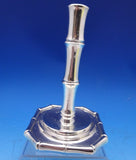 Bamboo by Tiffany and Co Sterling Silver Candlestick #23885 6 3/4" x 4" (#8582)