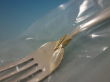 Soleil Gold by Lunt Sterling Silver Flatware Set for 12 Service 48 pieces New
