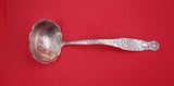 Heraldic by Whiting Sterling Silver Soup Ladle with Design In Bowl 10 5/8"