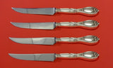 Victoria aka Florence by Frank Whiting Sterling Steak Knife Set 4pc Custom Made