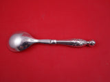 Ornamental #159 By Georg Jensen Sterling Berry Spoon w/ sculptural handle 8 3/4"