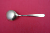 Norwegian Sterling Silver Ice Cream Spoon vermeil enameled yellow 4 3/4"
