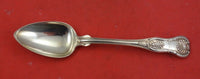 Kings by Bailey & Kitchen fancy back Coin Silver Dinner Spoon/serving  8 5/8"