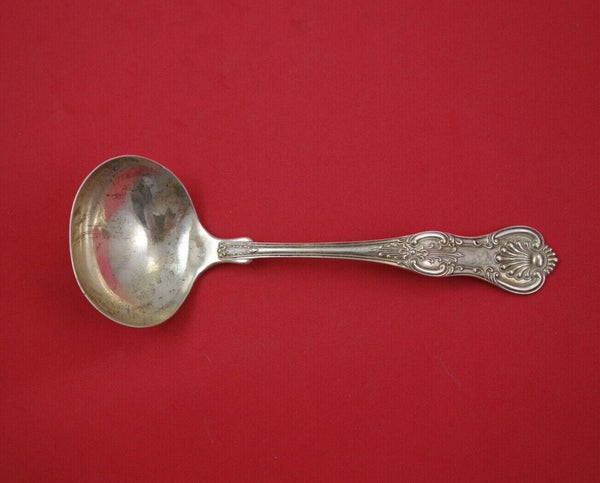 Kings by Wallace Sterling Silver Gravy Ladle 7 3/4" Serving Silverware Heirloom