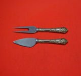French Renaissance by Reed and Barton Sterling Silver Hard Cheese Set 2pc Custom