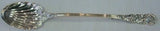 Trajan by Reed & Barton Sterling Silver Stuffing Spoon Button Shell Bowl 13 3/4"