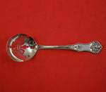 Charles II by Dominick and Haff Sterling Silver Pea Spoon Pierced w/Fleur De Lis