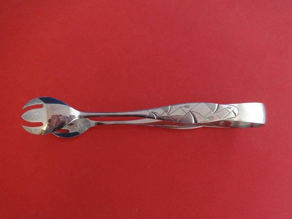 Diamant aka Diamond by A. Dragsted Sterling Silver Ice Tong 7 1/4" Serving