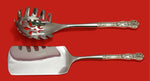 Wild Rose by Watson Sterling Silver Italian Pasta Server Set 2pc HHWS  Custom