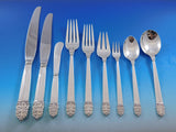 Northern Lights International Sterling Silver Flatware Set Service 121 pc Dinner