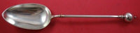 Ball End by George Sharp Sterling Silver Platter Spoon 11 3/4" Serving