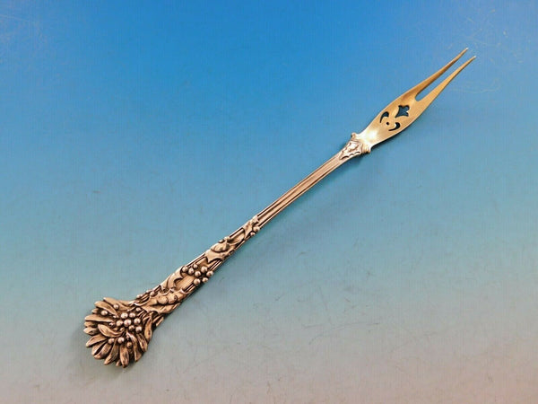 Holly by Tiffany and Co. Sterling Silver Olive Fork GW Pierced Crescents 6 7/8"