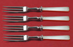 Modern Classic by Lunt Sterling Silver Fruit Fork Set 4pc HH WS Custom Made 6"
