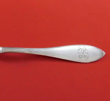 C.G. Hallberg Swedish .830 Silver Tomato Server Gold Washed Not Pierced 1917 9"