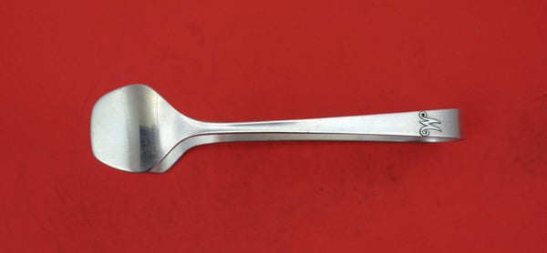 Theme by Gorham Sterling Silver Sugar Tong w/ applied mono "M" 5"