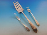 Pointed Antique by R&B D&H Sterling Silver Flatware Set 12 Service 90 Pcs Dinner