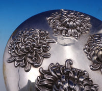 Chrysanthemum by Shreve Sterling Silver Jewelry Case Rounded 1 3/4" x 5" (#7913)