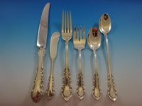 Georgian Rose by Reed & Barton Sterling Silver Dinner 12 Flatware Set 76 Pieces