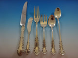 Georgian Rose by Reed & Barton Sterling Silver Dinner 12 Flatware Set 76 Pieces