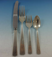 Pattern 15 by Dirk Van Erp Sterling Silver Flatware Set Service Arts & Crafts
