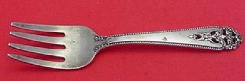 Queen's Lace by International Sterling Silver Baby Fork 4 1/4"