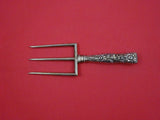 Flora by Shiebler Sterling Silver Toast Fork HH w/ daisy  7 1/4"