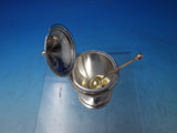 Number 220 by Gorham Sterling Silver Salt Dip Master Gold Washed w/spoon (#6129)