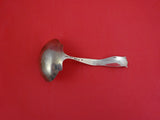 Flora by Shiebler Sterling Silver Sauce Ladle w/ water lily 5 1/4"