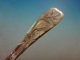 Lap Over Edge Acid Etched by Tiffany Sterling Silver Regular Fork w/ Figs 7 1/4"