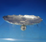 Chinese Export Sterling Silver Ashtray Chrysanthemum Design w/ Ball Feet (#5758)