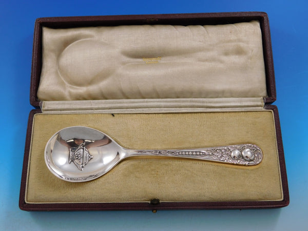 Tiffany & Co. Sterling Preserve Spoon In Pres. Box Awarded 1St Pl. 1934 6 3/4"