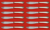 Faneuil by Tiffany and Co Sterling Silver Fish Knife Set of 12 pcs 8 1/4" Custom